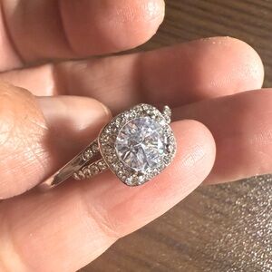 Bridal ring Sterling silver